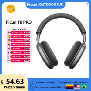 Picun F8 Pro ANC Wireless Headphones